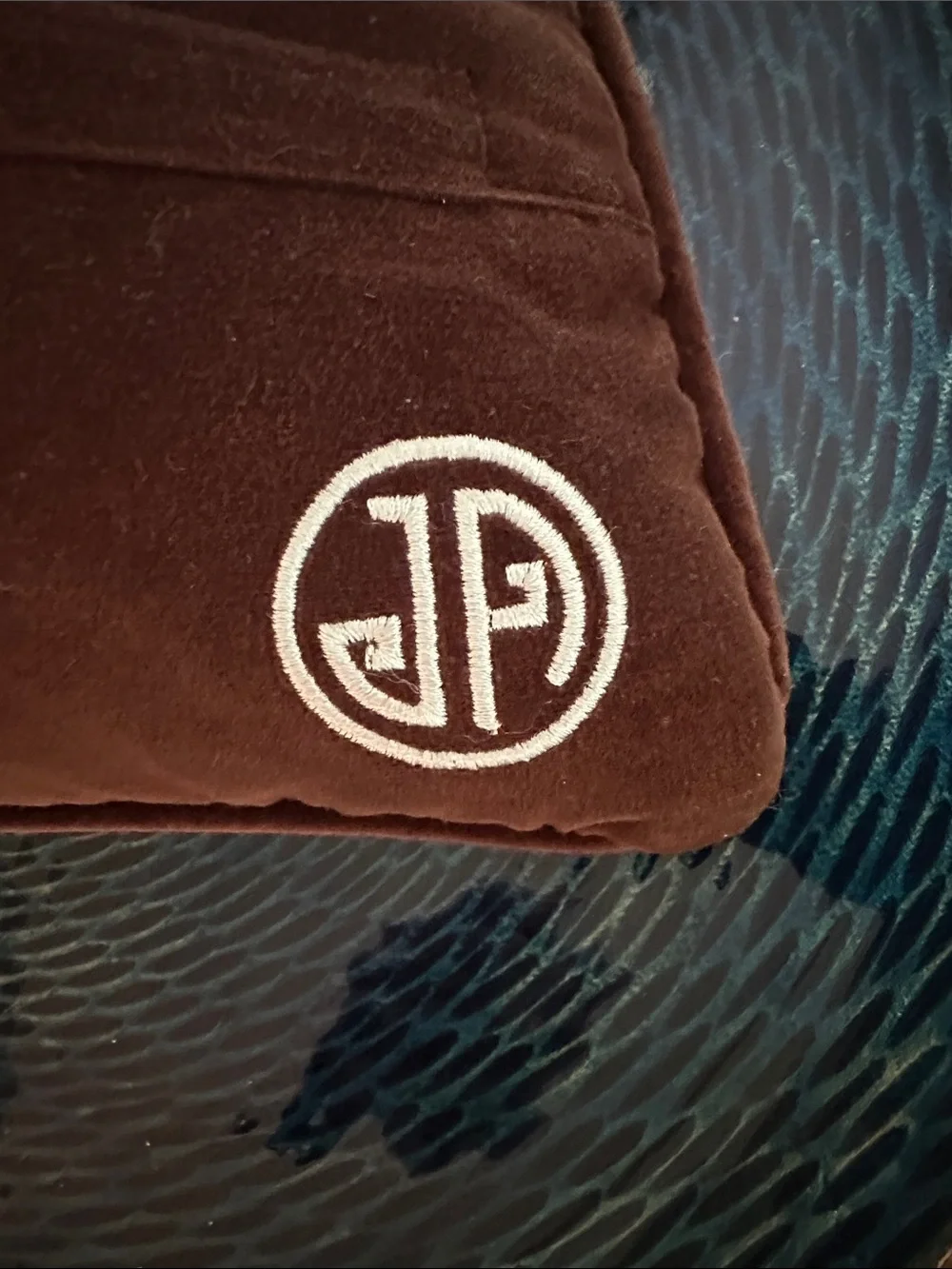 Jonathan Adler Multi Diamonds Bargello Pillow
